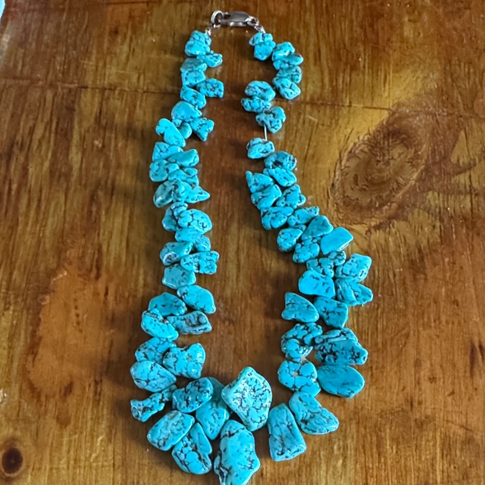 Turquoise Stone Necklace
